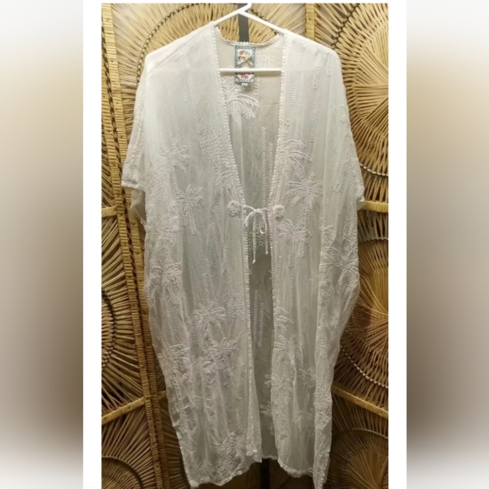 Johnny Was Palm Georgia Cover-up O/S